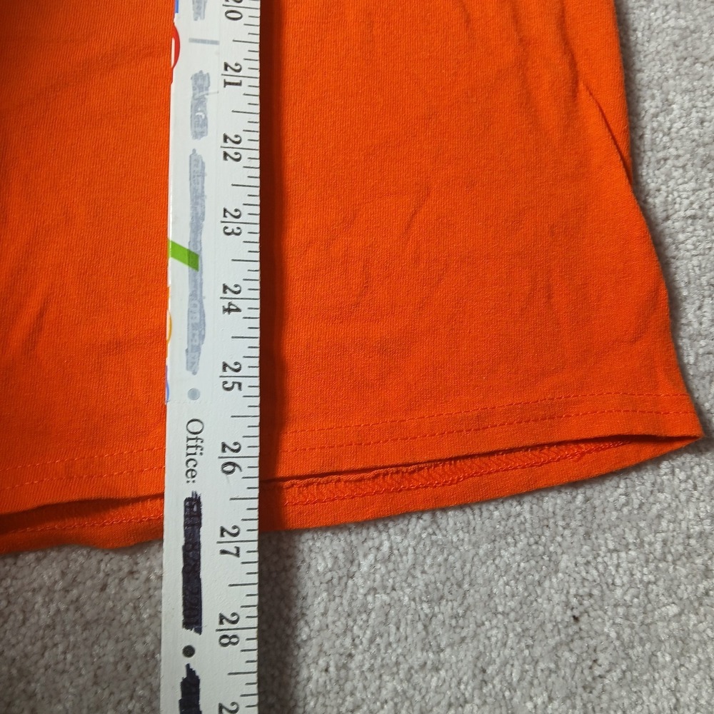 Mens T Shirt Size Medium Orange Crush Soda Shirt Distressed Graphic Logo Drink - Picture 4 of 6